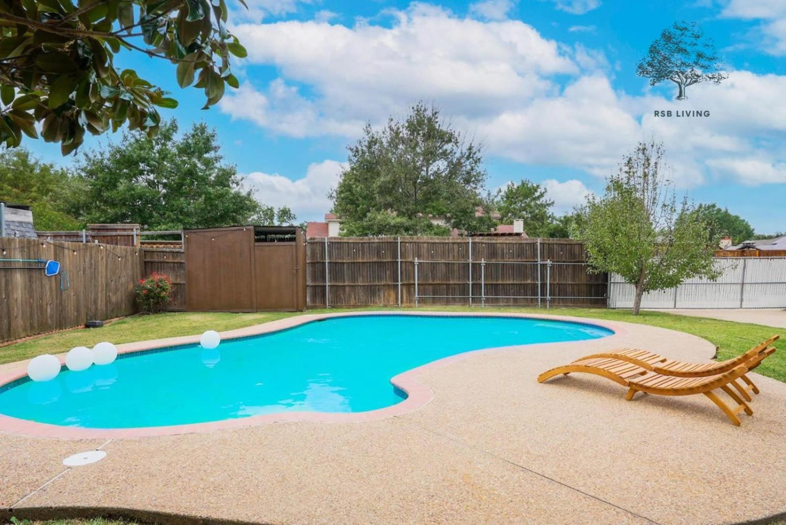 6Br 3,5Ba Home Pool, Hot Tub, Game Room -16 Guests Sachse Kültér fotó